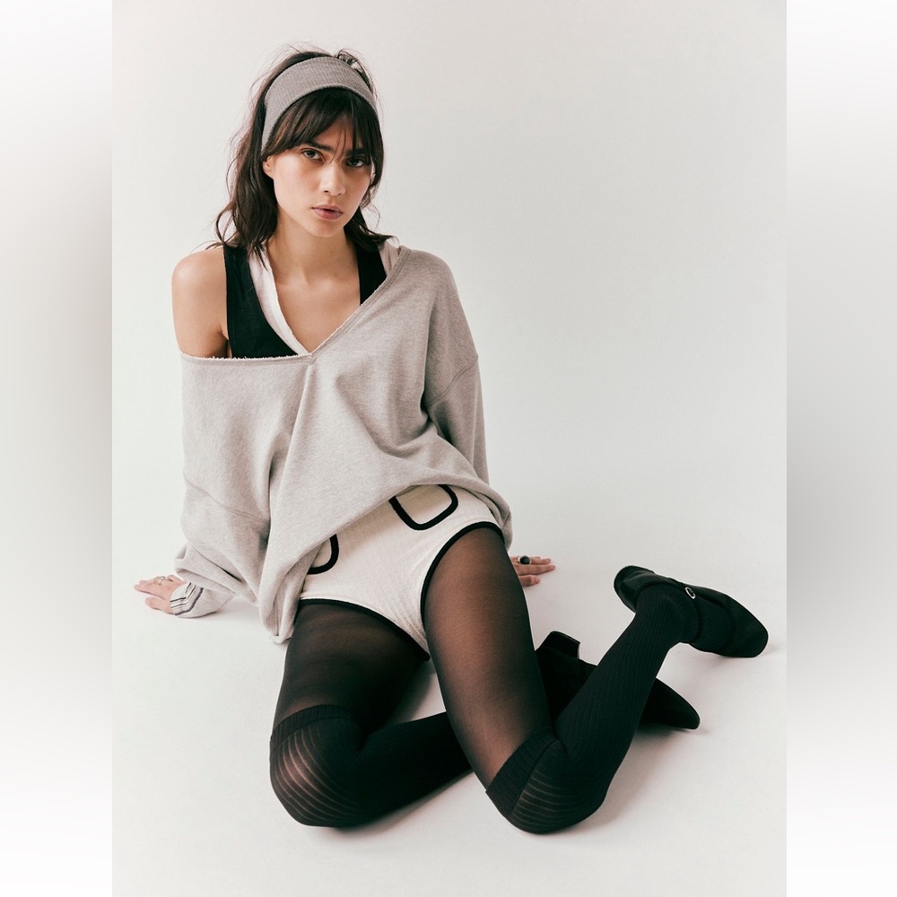 Free People-(NWT) All Prepped up knee high tights